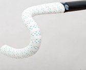 Bikeribbon Stuurlint PU Color Perf Wit - Celeste