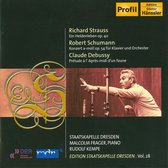 Saechsische Staatskapelle D Frager - Schumannn: Klavierkonzert, Strauss: (2 CD)