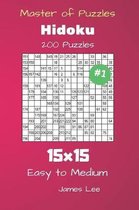 Master of Puzzles Hidoku - 200 Easy to Medium 15x15 Vol. 1