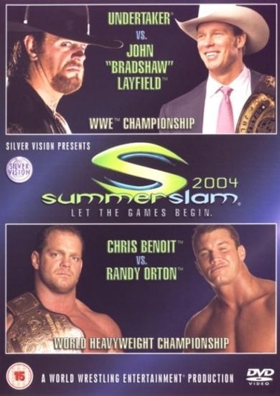 Cover van de film 'WWE - Summerslam 2004'