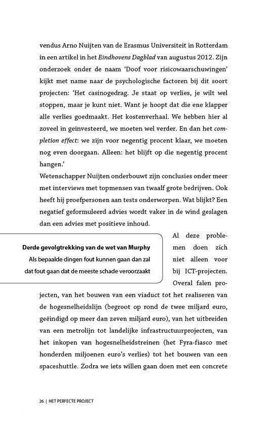 Het perfecte project