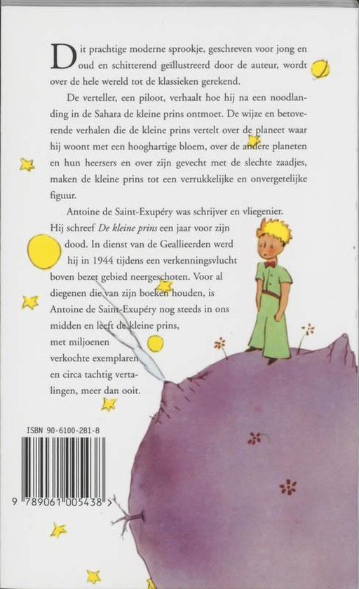 De Kleine Prins, Antoine de SaintExupéry