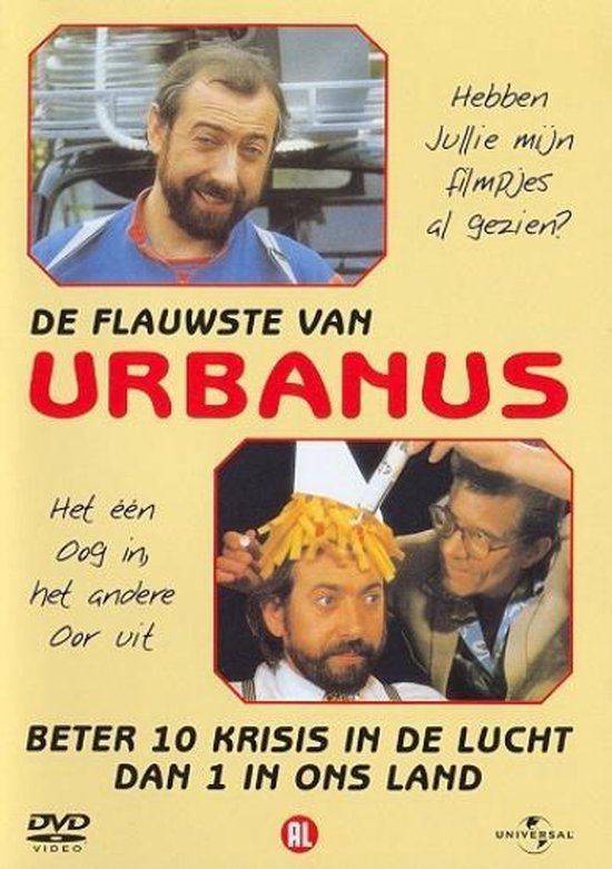 Cover van de film 'Urbanus - Flauwste / Beter 10 krisis...'