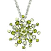 Ketting met groene stenen