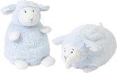 Happy Horse - Schaap Lammy Maat M Zittend / Liggend Blauw - Knuffel