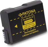PATONA 1134 Lithium-Ion Nikon EN-EL14 - 1030mAh oplaadbare batterij/accu