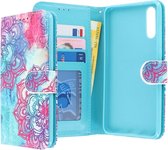 Huawei P20 hoesje - CaseBoutique - Mandala print - Kunstleer