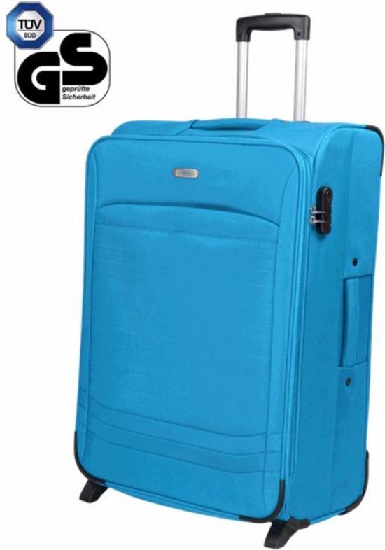 Nowi Big Pack - Koffer - 70 cm - Blauw | bol.com