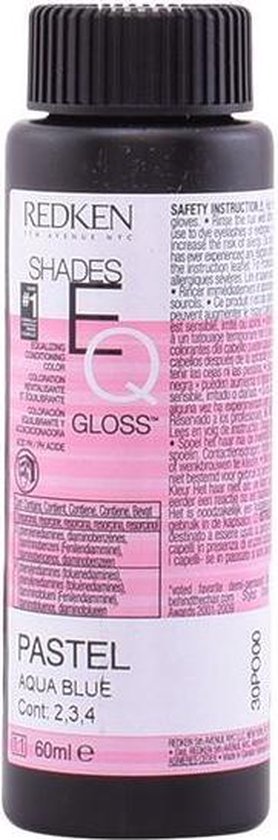 Redken - Shades EQ - Demi Permanent Hair Color 60ML - PASTEL AQUA BLUE