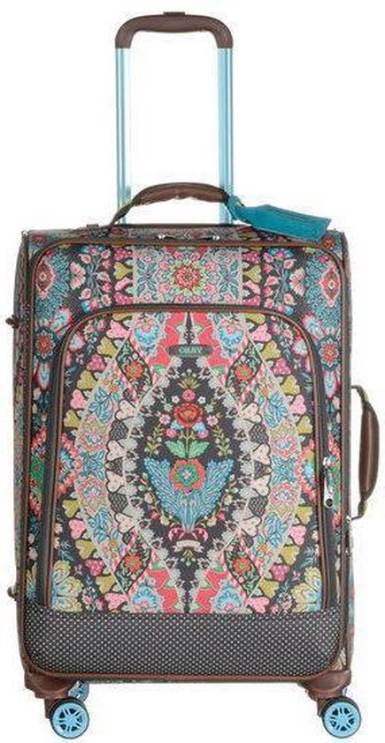 Oilily Travel M Trolley Spinner Charcoal | bol.com