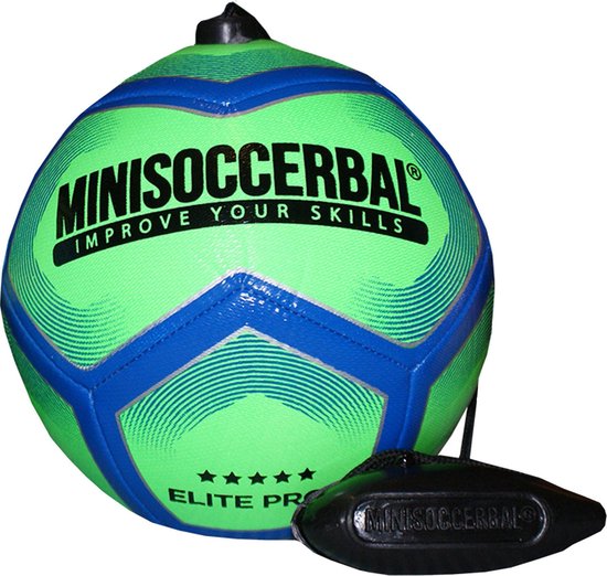 Minisoccerbal Elite Prof Strike Voetbal Trainer Technique ballon + matériel  d'exercice | bol.com