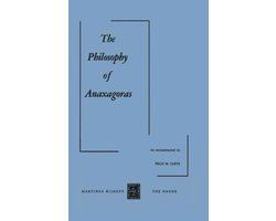 Omslag van The Philosophy of Anaxagoras
