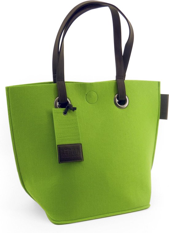 Thespian In de meeste gevallen Onderzoek het ZEBRA Trends Shopper Natural Bag Vilt Naturel | bol.com