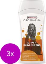 Versele-Laga Oropharma 2-In-1 Shampoo En Conditioner - Hondenvachtverzorging - 3 x 250 ml