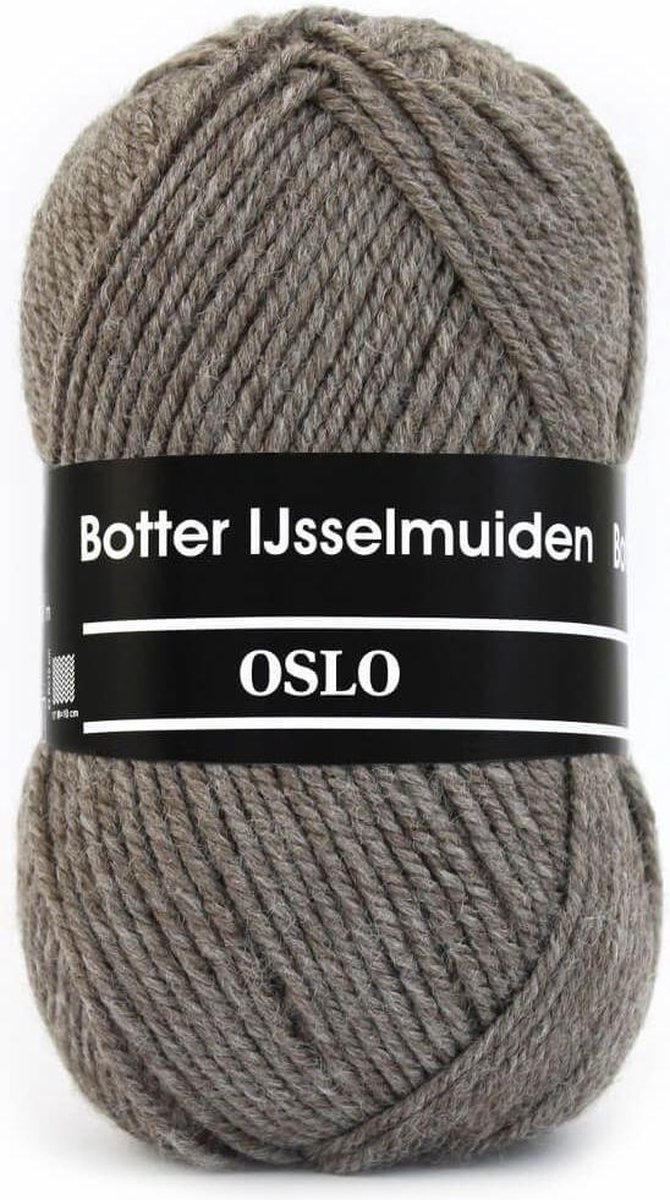 Oslo bruin 05 - Botter IJsselmuiden PAK MET 5 BOLLEN a 100 GRAM. PARTIJ 617577.