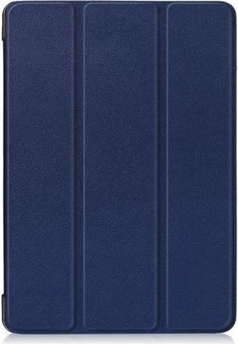 Shop4 - Lenovo Tab M10 Hoes - Smart Book Case Donker Blauw