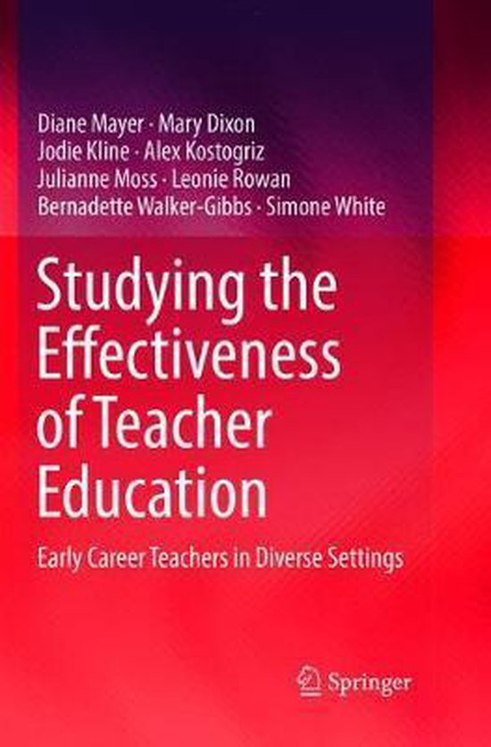 Studying the Effectiveness of Teacher Education - cover
