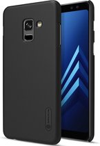 Nillkin Super Frosted Shield Backcover voor de Samsung Galaxy A8 (2018) - Black