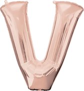 AMSCAN - Rosé gouden aluminium letter ballon