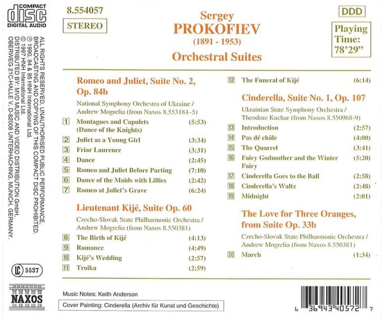 Prokofiev: Orchestral Suites