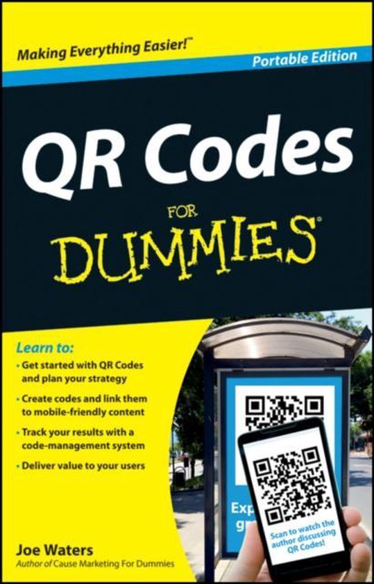 QR Codes For Dummies, Joe Waters 9781118337035 Boeken