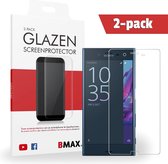 2-pack BMAX geschikt voor Sony Xperia XZ Glazen Screenprotector | Beschermglas | Tempered Glass