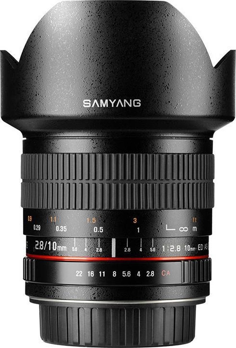 Samyang 10mm F2.8 Ed As Ncs Cs - Prime lens - geschikt voor Olympus 4/3