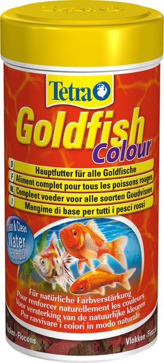 Tetra goudvis vlokken 250 ml kleurvoer