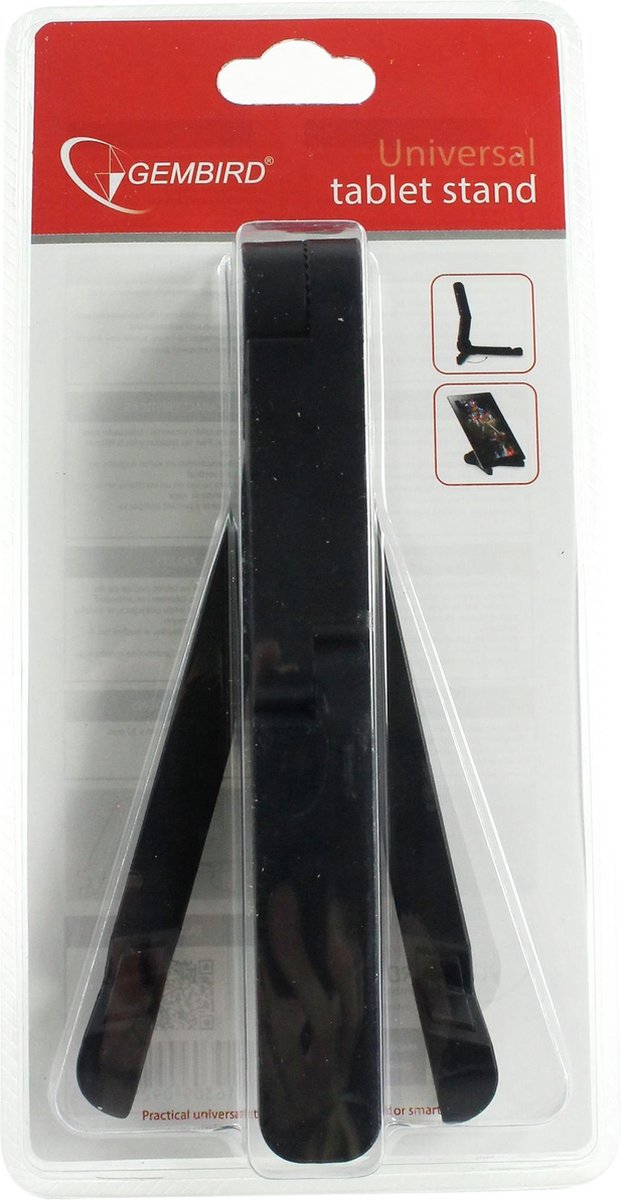 Gembird tabletstandaard universeel - TA-TS-01 zwart