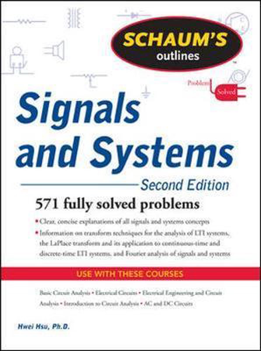 Omslag van Schaum'S Outline Of Signals And Systems