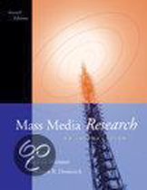 Mass Media Research