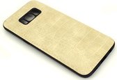 Xssive Hard Back Cover Case voor Samsung Galaxy S8 Plus G955 - Croco Print - Beige