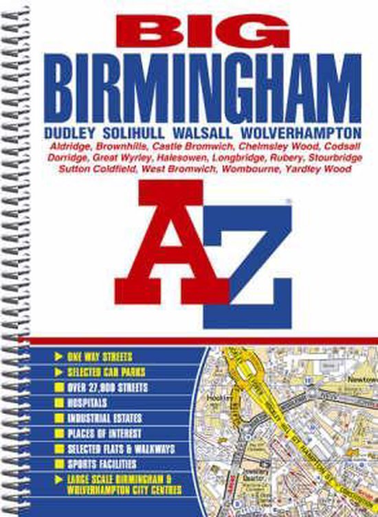Big Birmingham Street Atlas - cover