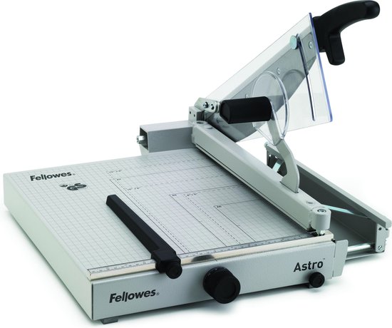 Fascineren Super goed Aanhankelijk Fellowes papiersnijder guillotine Astro A3 snijmachine snijdt tot 50 vel |  bol.com