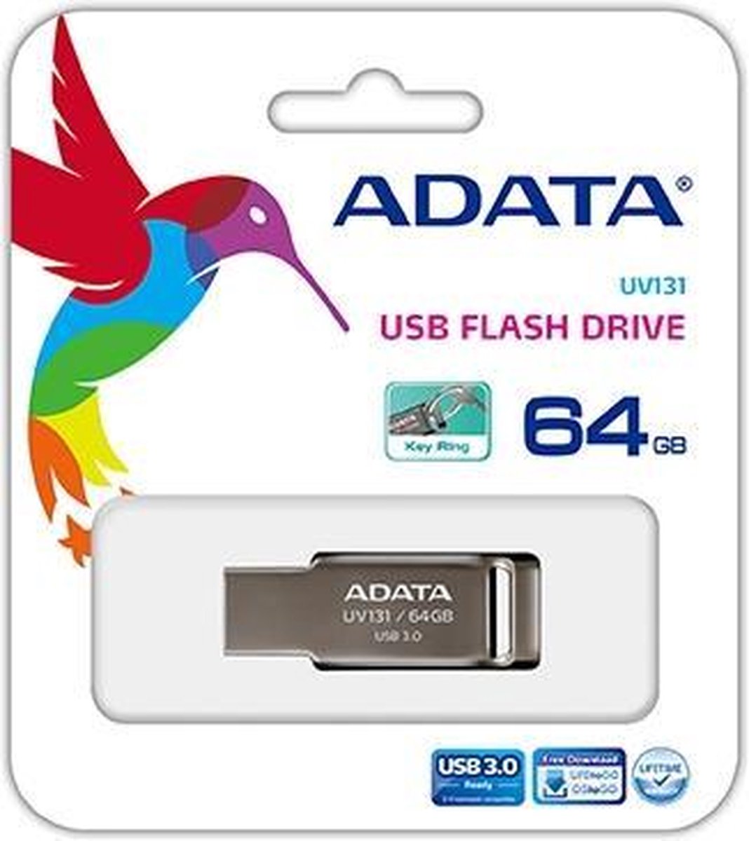 ADATA DashDrive UV131 - USB-stick - 64 GB
