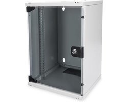 Digitus DN-10-09U 10inch-wandkast (b x h x d) 312 x 464 x 300 mm 9 HE Grijs-wit (RAL 7035)