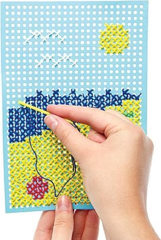 stapel geschenk Verplicht Kruissteek borduursets voor kinderen - maak je eigen decoratie -  creatieve... | bol.com