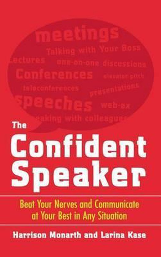 The Confident Speaker - cover