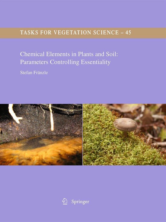 Tasks for Vegetation Science 45 - Chemical Elements in Plant ... - cover