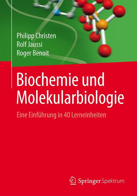 Biochemie und Molekularbiologie - cover