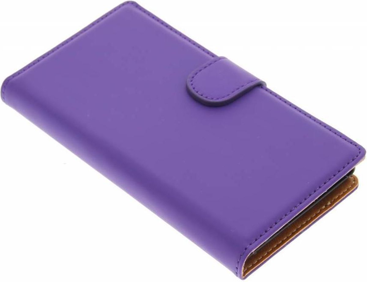 Mobiparts - Paarse premium booktype hoes - Huawei Ascend G6 4G
