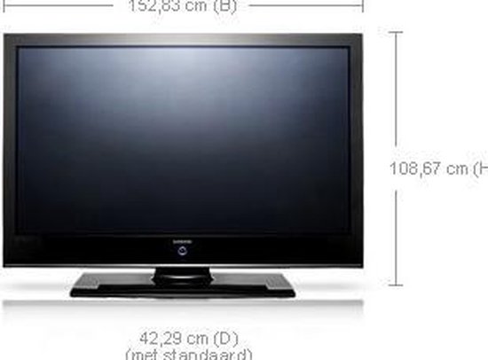 Samsung PS63P76FDX tv 160 cm (63'') HD Zwart | bol.com