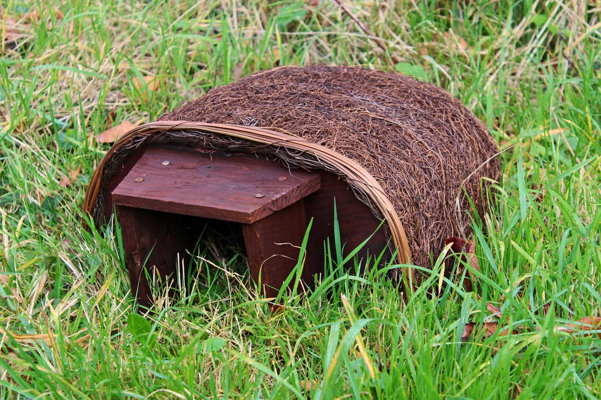 Egelhuis - Bruin - 21 x 49 cm