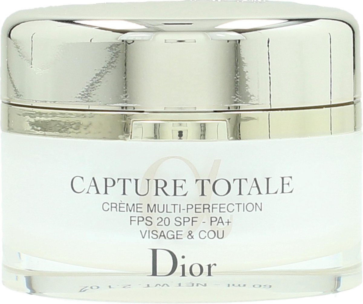 capture totale creme multi perfection visage & cou dior