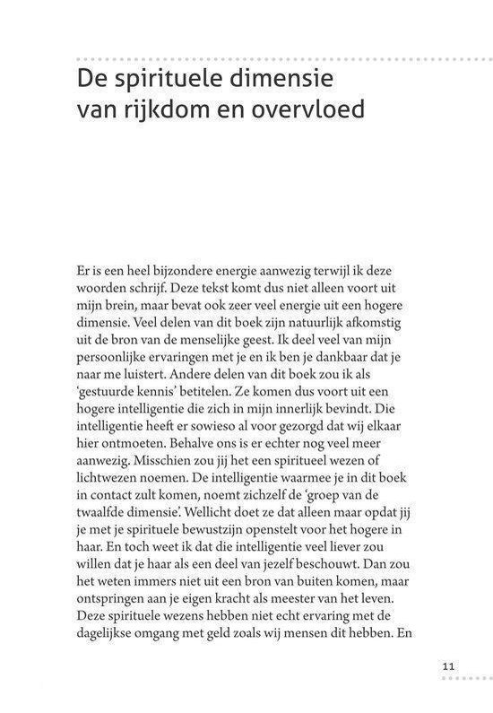 Hoofdstukstartpagina over de spirituele dimensie van rijkdom en overvloed.
