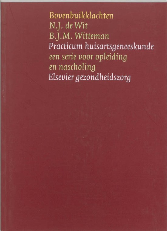 Cover van het boek 'Bovenbuikklachten@'