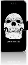Geschikt voor Samsung Galaxy A40 Telefoonhoesje met Naam Skull Eyes