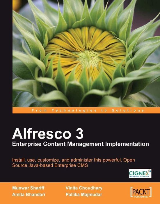 Alfresco 3 Enterprise Content Management Implementation - cover