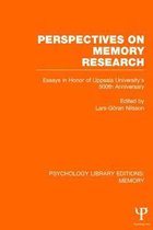 Psychology Library Editions: Memory- Perspectives on Memory Research (PLE:Memory)