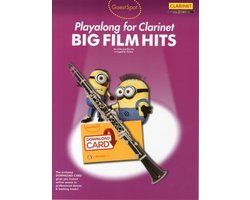 Guest Spot: Big Film Hits Playalong For Clarinet (Book/Download Card)